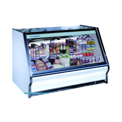 Masser RHN2000C Vitrina Refrigerada Cristal Plano Cubierta Acero Inoxidable -  - Masser - KitchenMax Store