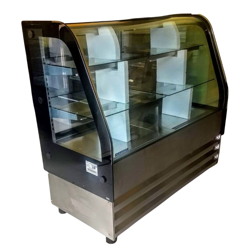 Masser RHNVCT 1500 FGD Vitrina Refigerada Cristal Curvo - Vitrinas Refrigeradas - Masser - KitchenMax Store