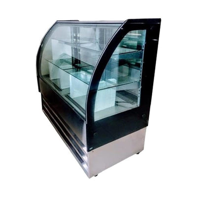 Masser RHNVCT 1500 FGR Vitrina Refrigerada Cristal Curvo - Vitrinas Refrigeradas - Masser - KitchenMax Store