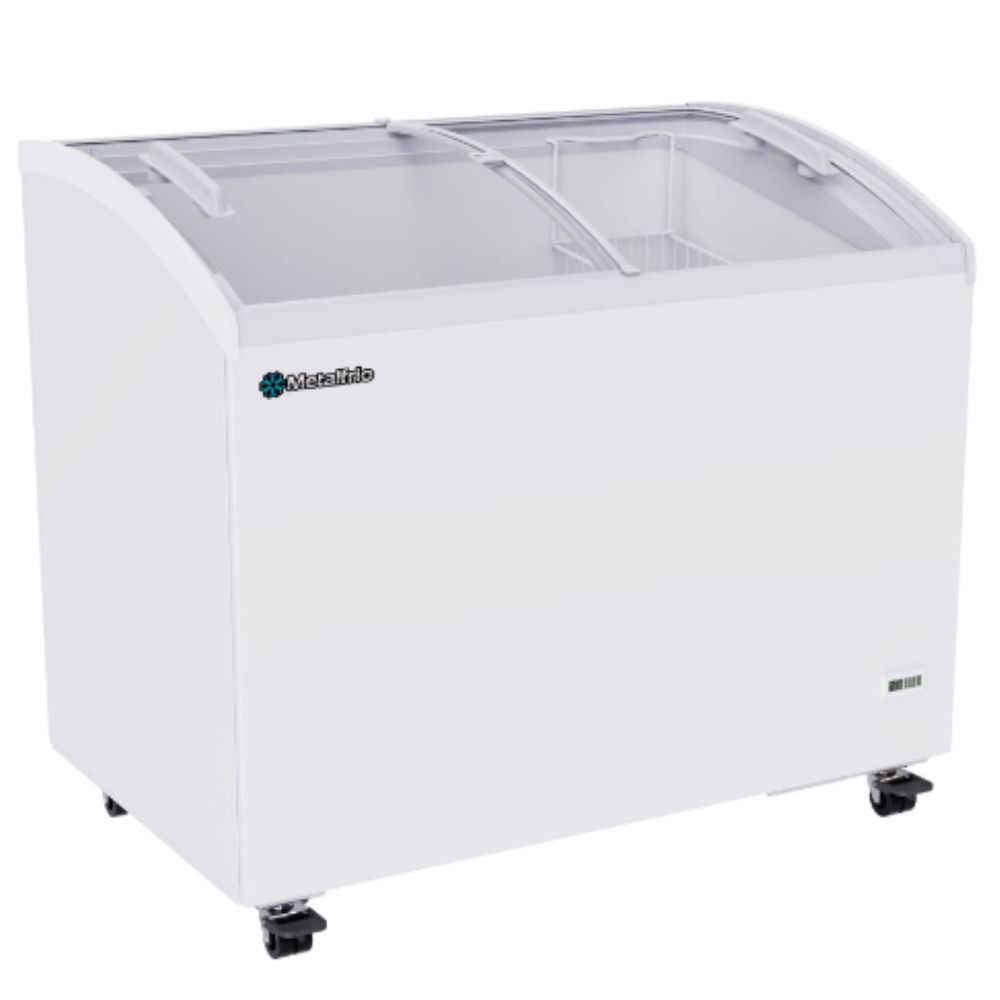 Metalfrio CHC300 Congelador Horizontal 2 Puertas Corredizas Cristal Curvo -  - Metalfrio - KitchenMax Store