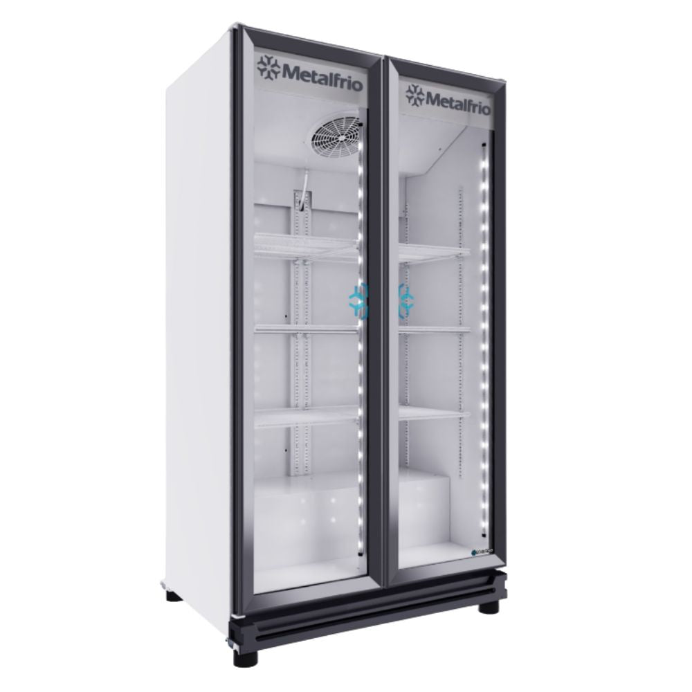 REFRIGERADOR METALFRIO RB550 | Refrigerador Vertical | 2 Puertas Cristal | 724 Litros | Cocina Industrial Carnicería Cremería Lácteos Industrial Cocina Cremería Comercios Insumos Hotel Panadería Refresquero Latas Bar Tiendas Bistro Restaurante Carnicería Abarrotes 