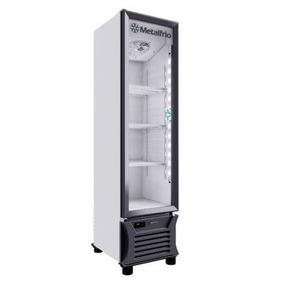 Metalfrio RB90 Refrigerador Vertical 1 Puerta Cristal 3 Parrillas Iluminacion LED -  - Metalfrio - KitchenMax Store