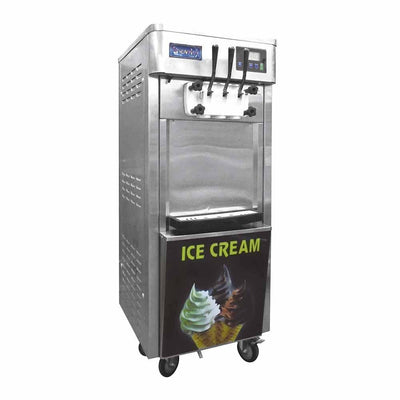 Migsa BQL-825E-P Maquina Helado Suave Snowky Helados Cono Canasta Postre Helado Nieve Fabrica de Helado Dolphy Nieveria Napolitano Fresa Chocolate Heladerías Plazas Comerciales Comercial.  KitchenMax.Store. Envíos seguros a todo México. Cotiza hoy mismo.