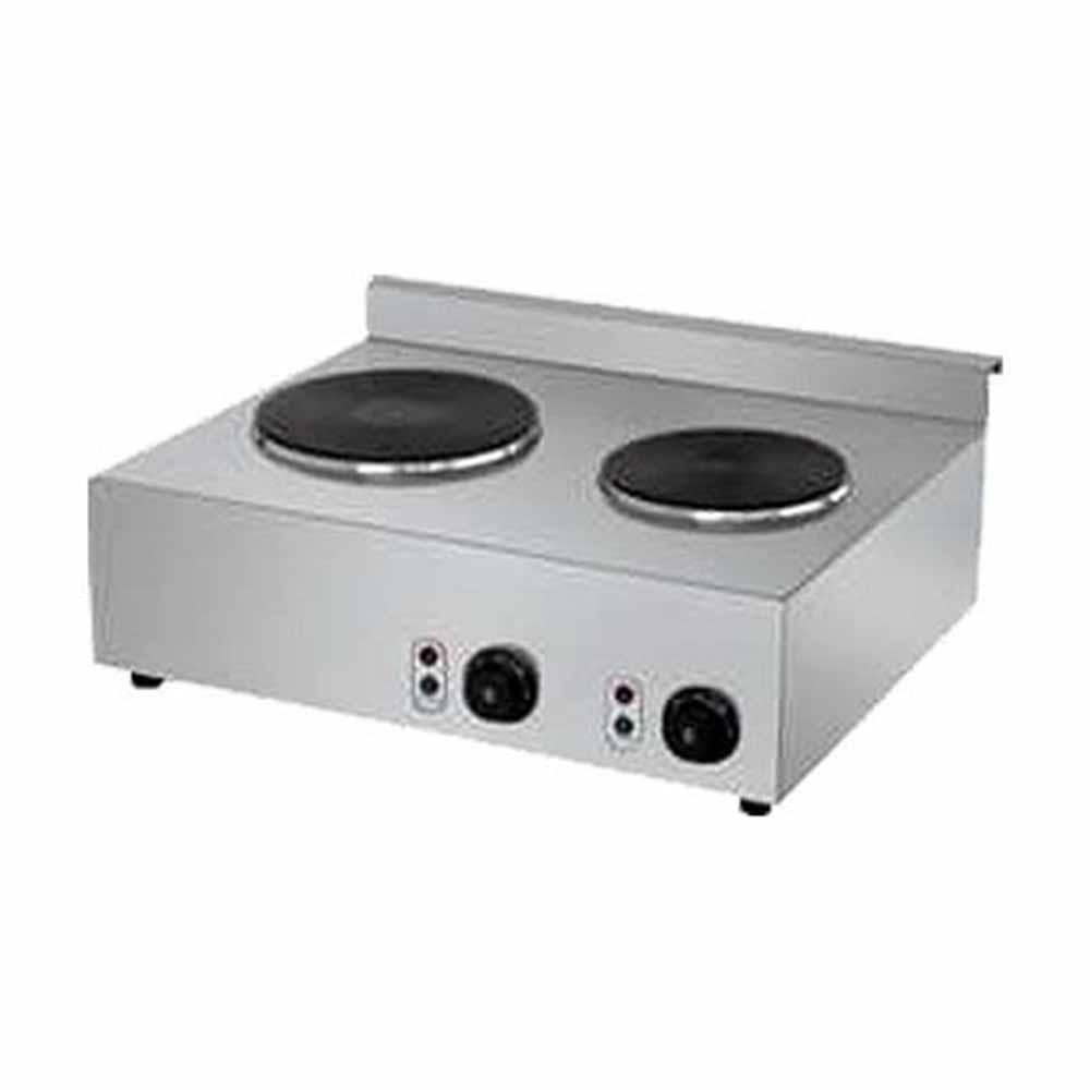 Migsa Hsc-2205 Parrilla Eléctrica De Inducción 2 Secciones Acero Inoxidable Termostato 220 V - Parrillas - Migsa - KitchenMax Store