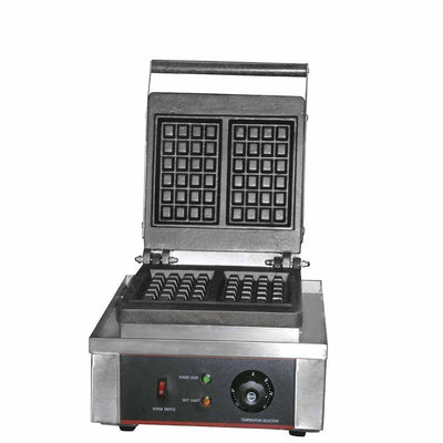 Migsa Uwbf-1 Wafflera Sencilla Rectangular Acero Inoxidable Termostato 120 V - Wafleras - Migsa - KitchenMax Store