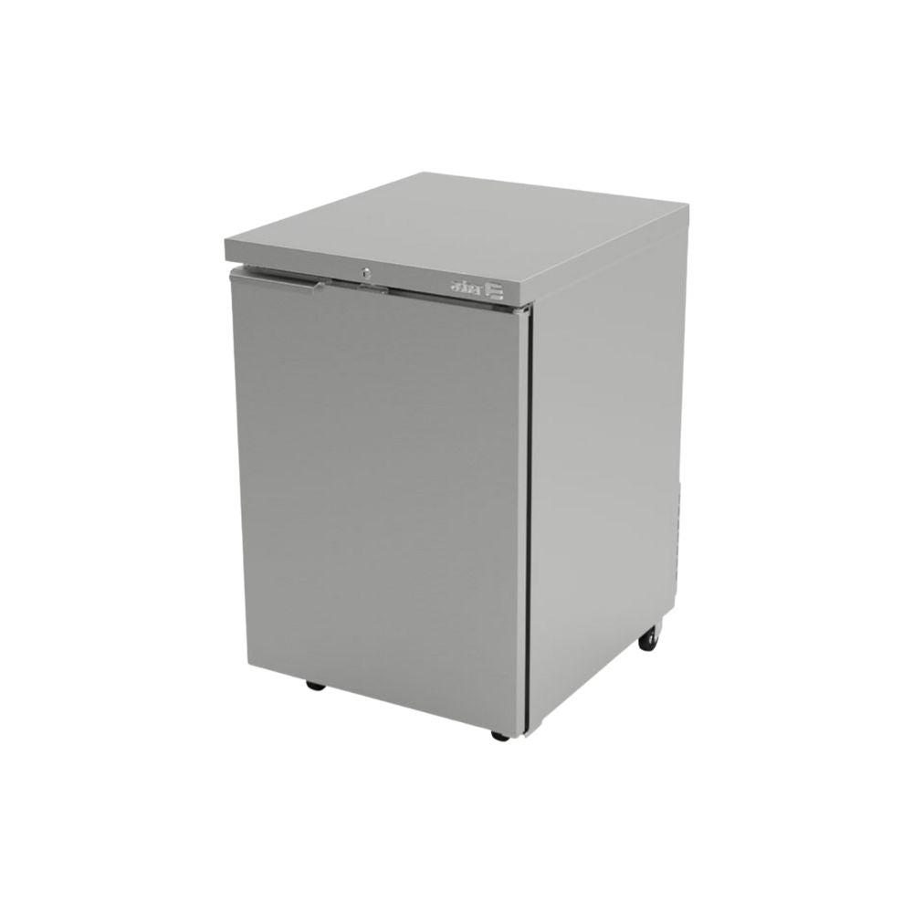 REFRIGERADOR ASBER ABBC-23 HC / S-HC | Refrigerador Contra Barra | 9.6 Pies Cúbicos | 1 Puerta Solida | Eléctrico | 1 Puerta | Acero Inoxidable | Control Temperatura | Hotel Restaurante Sala de Espera | Restaurante Cafetería Cocina Industrial Conservador 