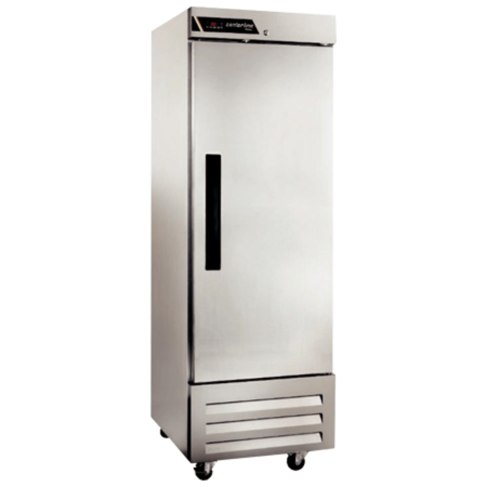 REFRIGERADOR CENTERLINE CLBM-23R-FS-R | Refrigerador Vertical | 1 Puerta Sólida | Aluminio Anodizado | Cafetería Bistró Restaurante Lácteos Industrial Cocina Cremería Comercios Insumos Carnicería Hotel Panadería Refresquero Latas Bar Abarrotes Tiendas Abarrotes Bistró