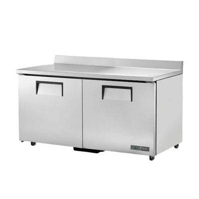 TRUE TWT-60-HC Mesa Refrigerada 2 Puertas Solidas Acero Inoxidable Gris -  - True - KitchenMax Store