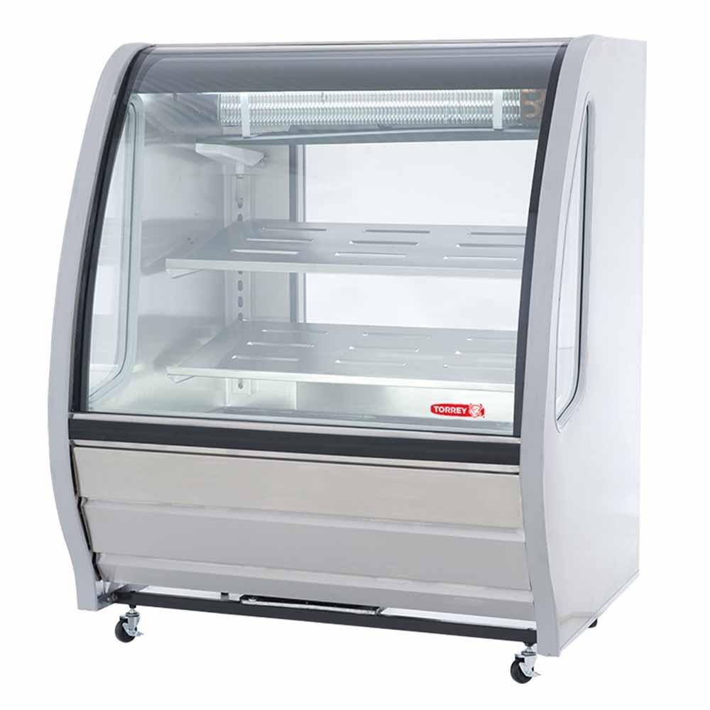 Torrey Tem100 Vitrina Delicatessen Plus Vidrio Curvo - Vitrinas Refrigeradas - Torrey - KitchenMax Store