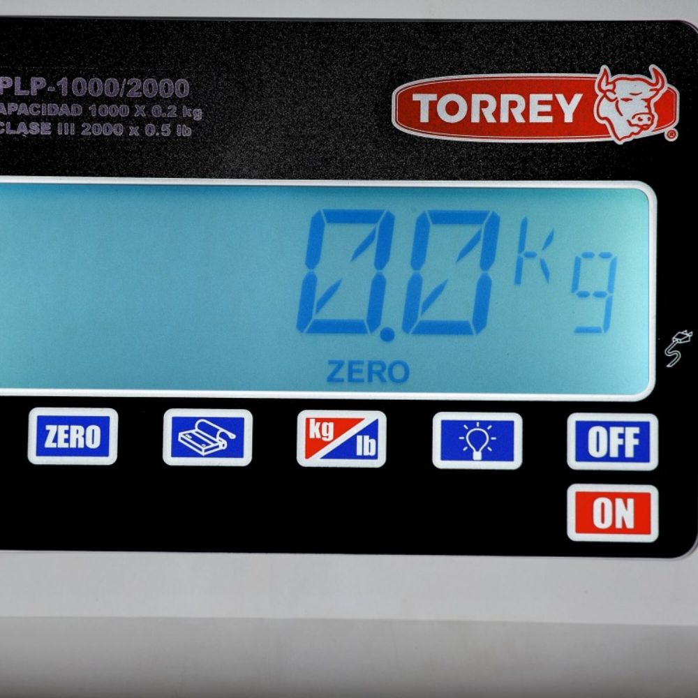 Torrey Plp5000-5 Bascula Alámbrica Plataforma Bajo Perfil Fija 5000 Kg - Báscula - Torrey - KitchenMax Store