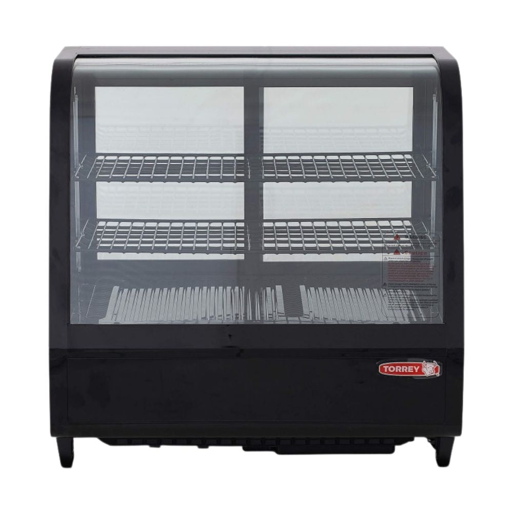 Torrey Vf-68/100 Cvvfm068005 Vitrina Fría Iluminación Led Cristal Curvo. 68.2 cm - Vitrinas Refrigeradas - Torrey - KitchenMax Store