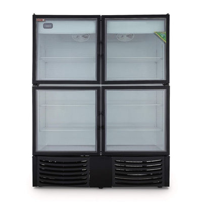 Torrey Vrd42-4P Ptrf-0031 Refrigerador Enfriador Vertical 4 Puertas Crista 8 Parrillas Acabado Exterior de Lamina Blanco - Refrigeradores - Torrey - KitchenMax Store