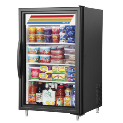 True GDM-07-HC~TSL01 Refrigerador Sobre Mostrador Vertical 1 Puerta Cristal -  - True - KitchenMax Store