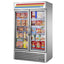 True GDM-43F-HC~TSL01 Congelador Exhibidor Vertical 2 Puertas Cristal 8 Parrillas -  - True - KitchenMax Store