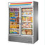 True GDM-49F-HC~TSL01 Congelador Exhibidor Vertical 2 Puertas Cristal 8 Parrillas -  - True - KitchenMax Store
