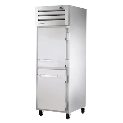 True STA1R-2HS-HC Refrigerador Vertical 2 Medias Puertas Solidas 3 Parrillas -  - True - KitchenMax Store