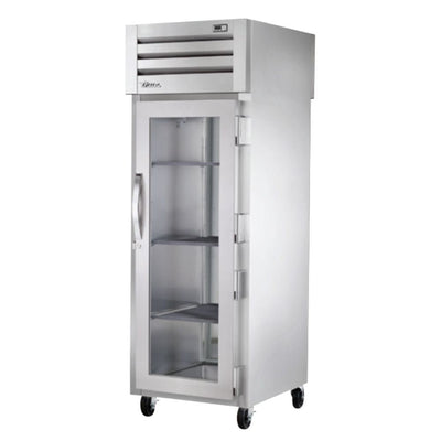 True STA1RPT-1G-1S-HC Refrigerador Vertical 1 Puerta Cristal 3 Parrillas -  - True - KitchenMax Store