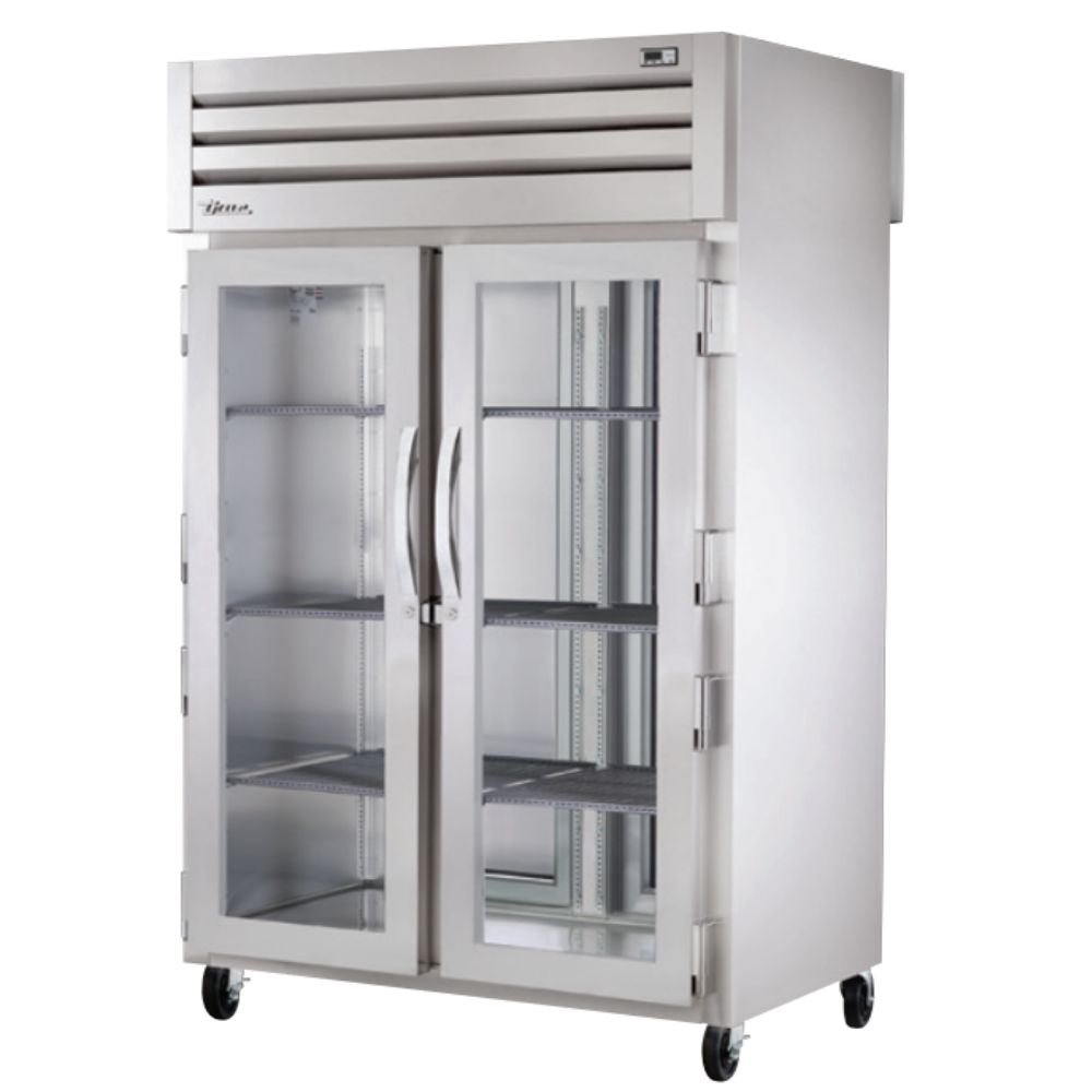 True STA2RPT-2G-2S-HC Refrigerador Vertical 2 Puertas Cristal 3 Parrillas -  - True - KitchenMax Store