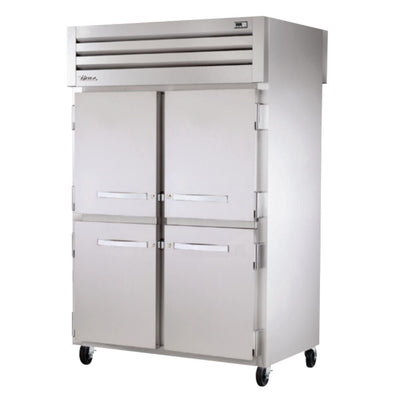 True STA2RPT-4HS-2G-HC Refrigerador Vertical 4 Medias Puertas 3 Puertas -  - True - KitchenMax Store