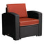 Offiho Magnolia Ohm-7023-Cc Sillon para Terraza y Jardin - OHM-7023-CC - OFFIHO - NOGAL BEAT - Sillones